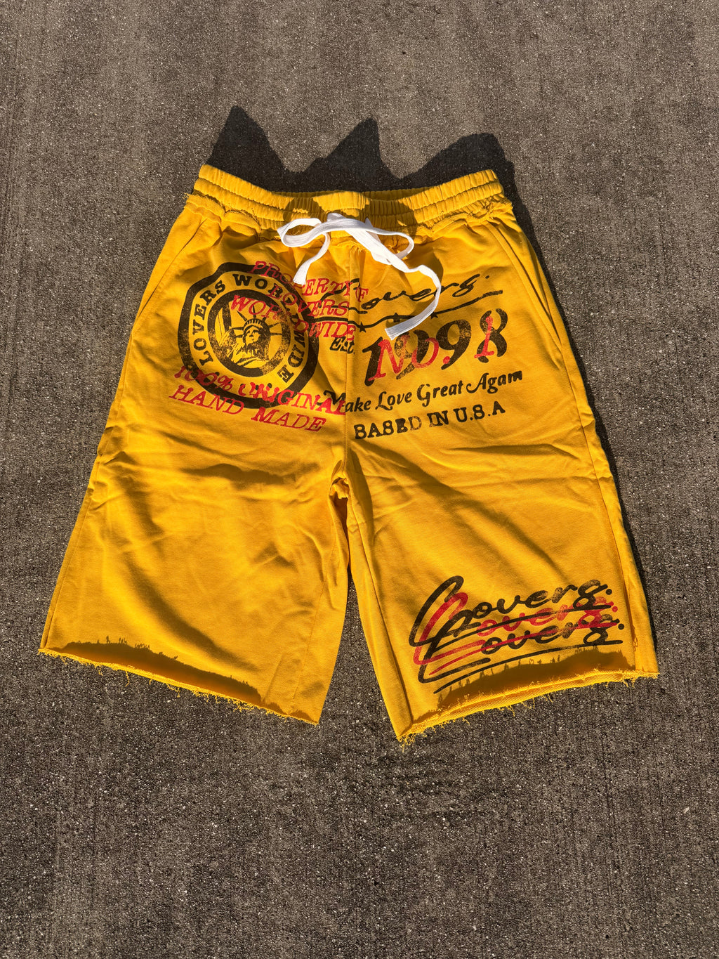Lovers Worldwide Sweat Shorts
