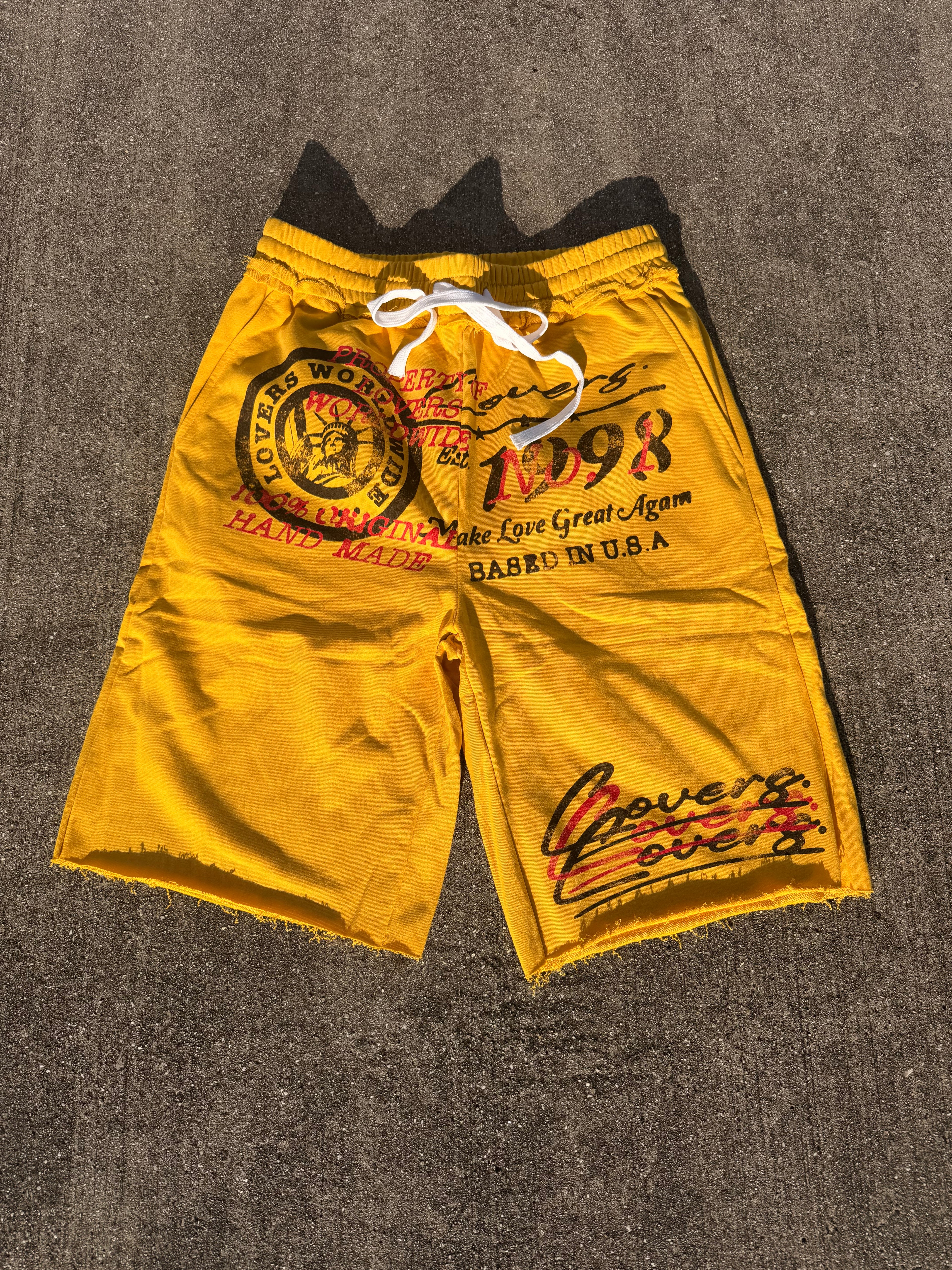 Lovers Worldwide Sweat Shorts