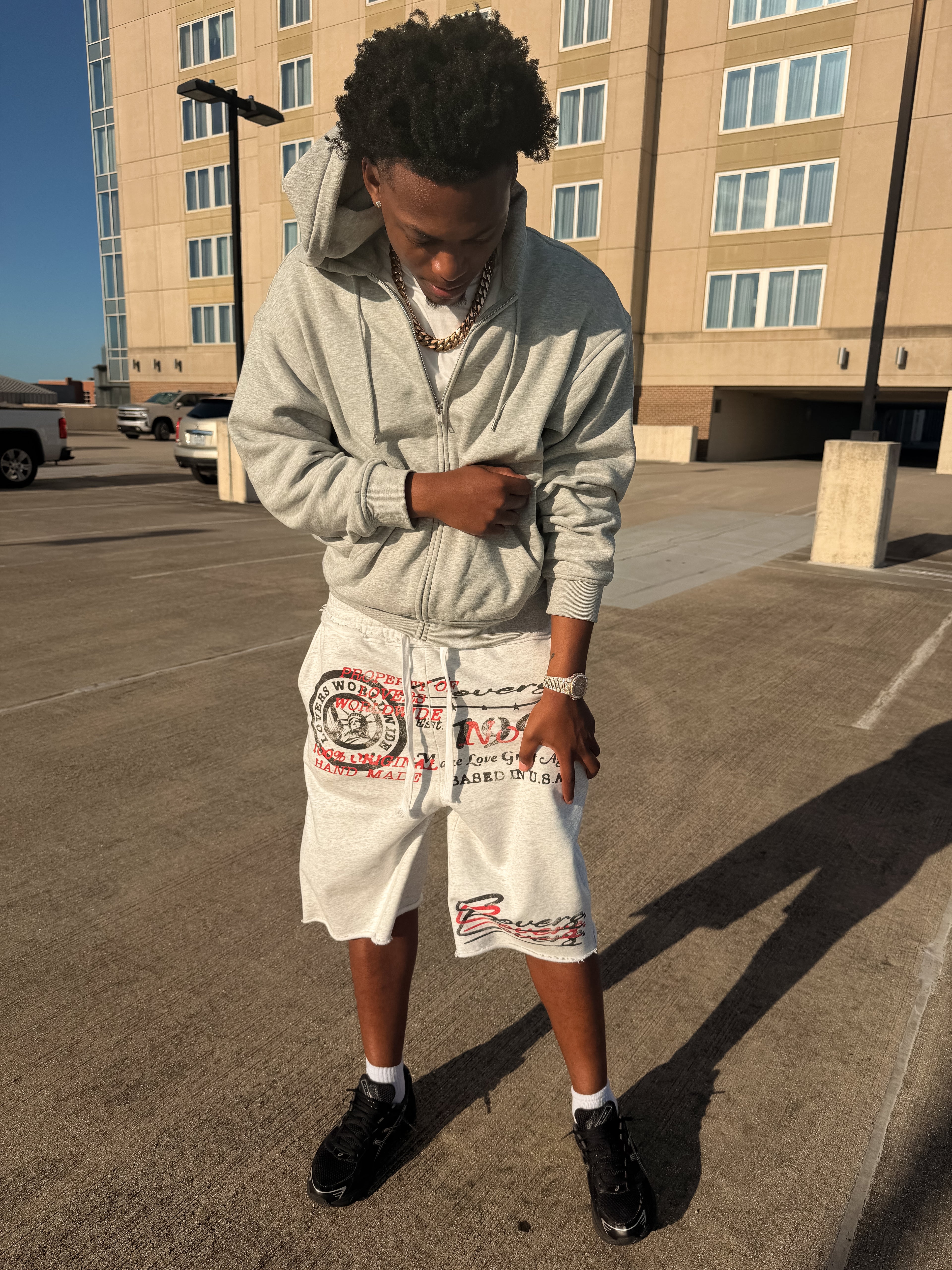 Lovers Worldwide Sweat Shorts