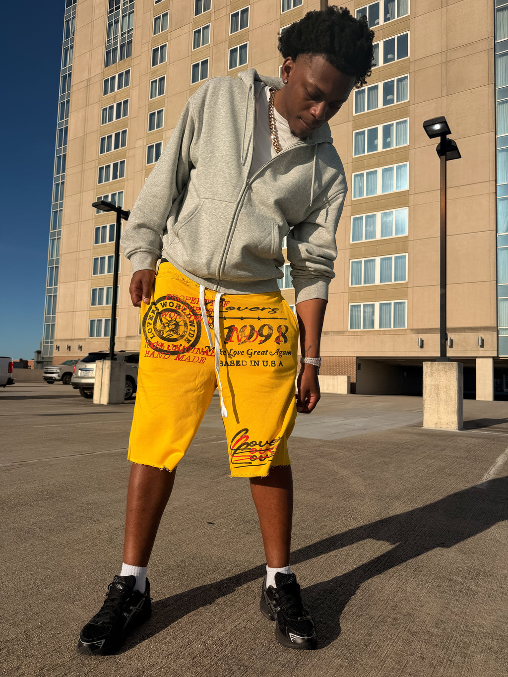 Lovers Worldwide Sweat Shorts