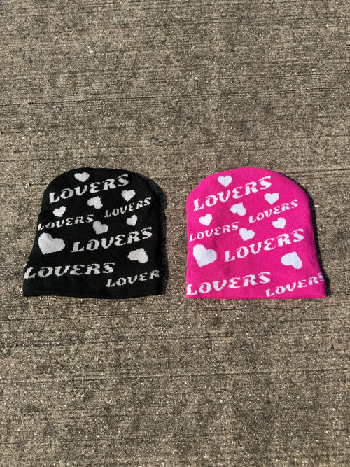 Lovers Fest Black Beanie