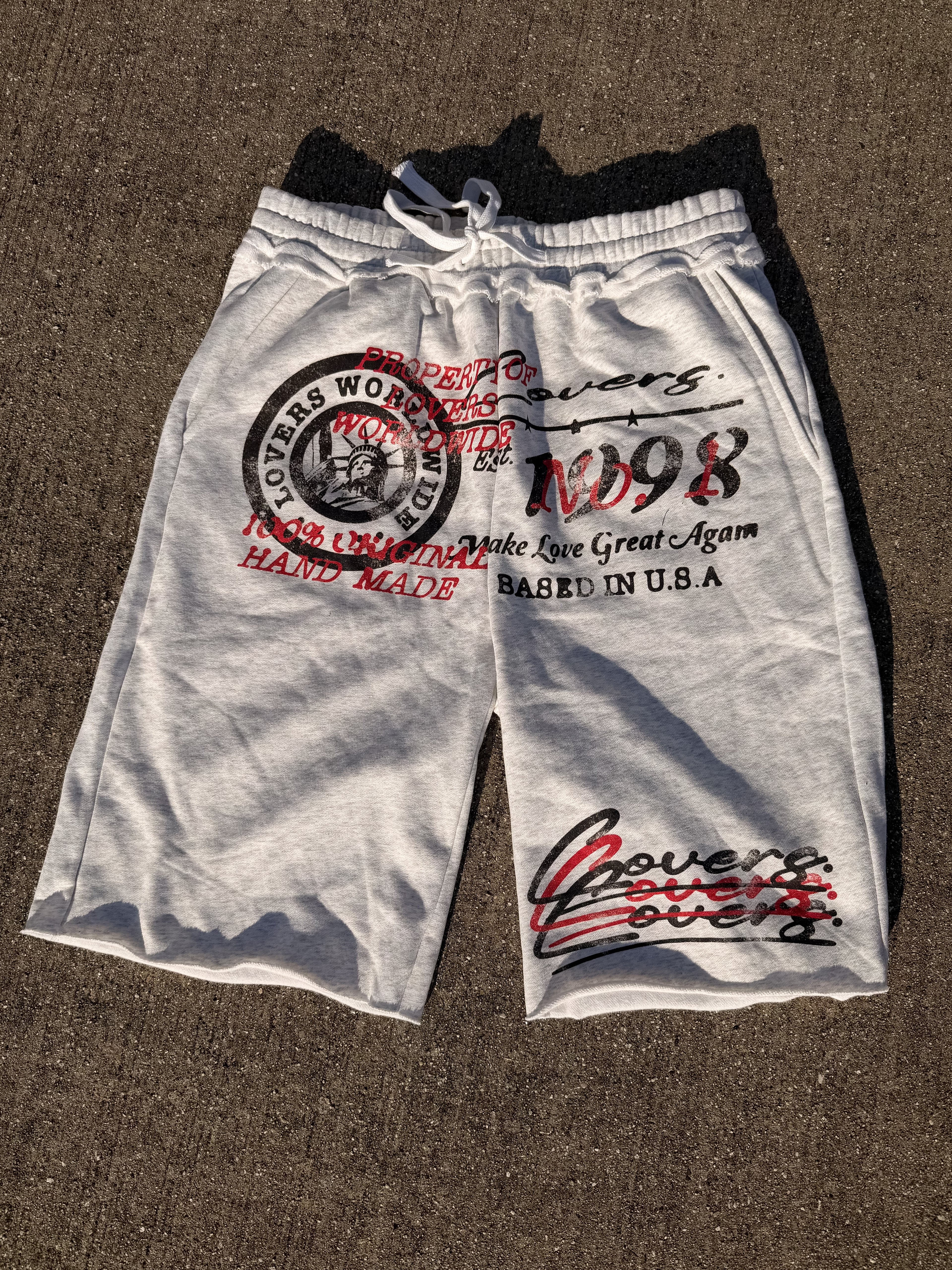 Lovers Worldwide Sweat Shorts
