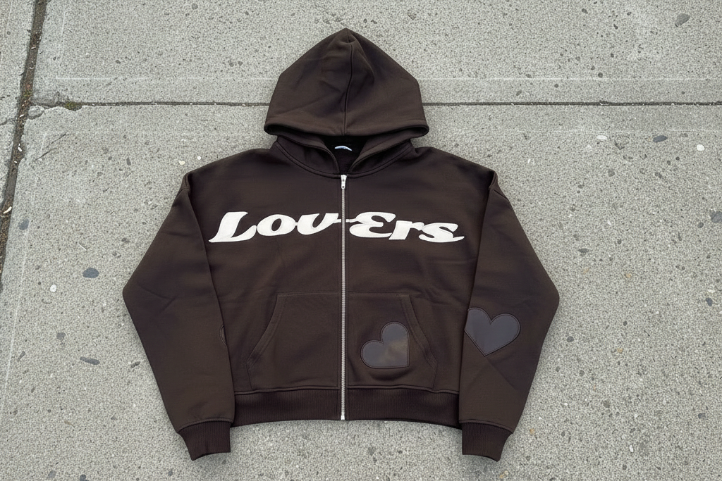 LoversFest Cropped Hoodie