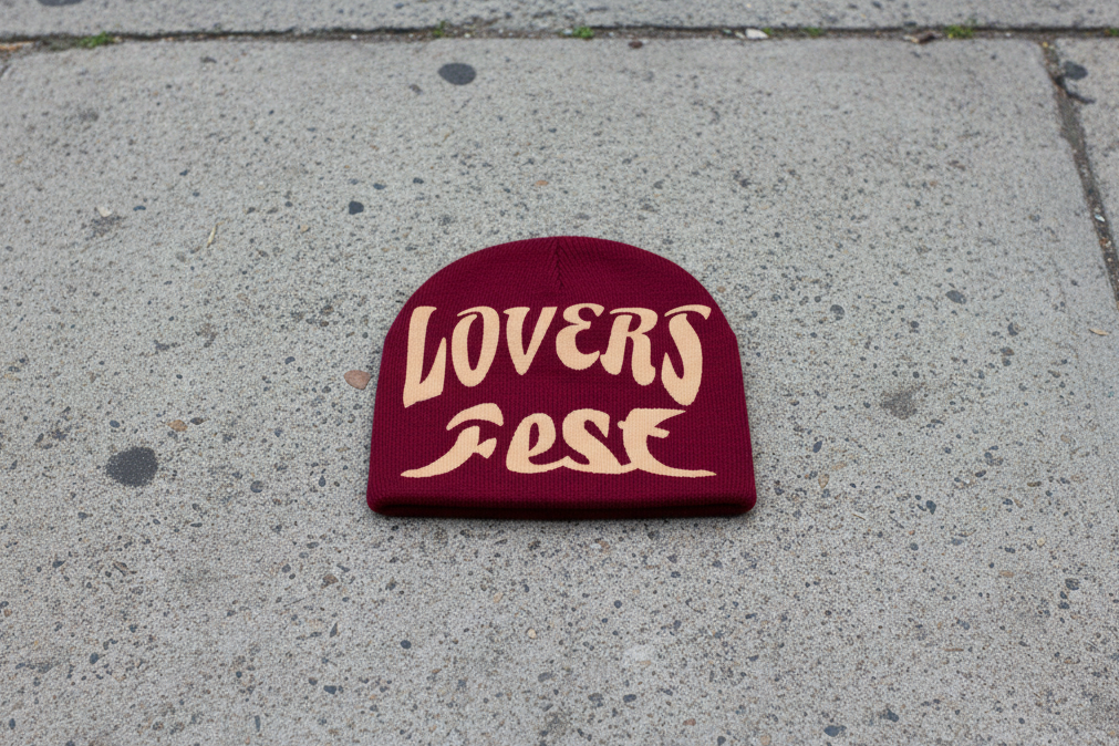 Lovers Fest knit beanies