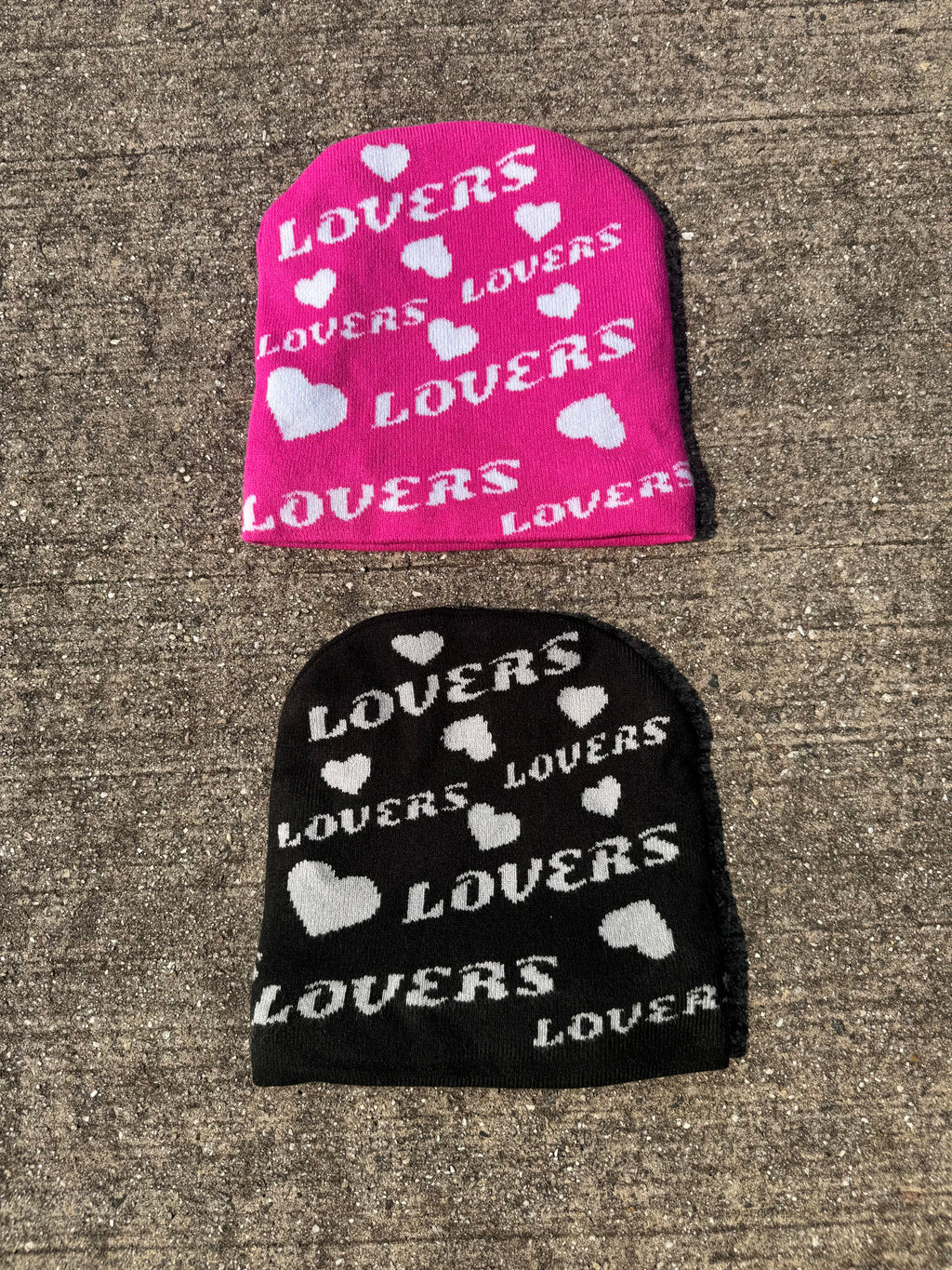 Lovers Fest Black Beanie