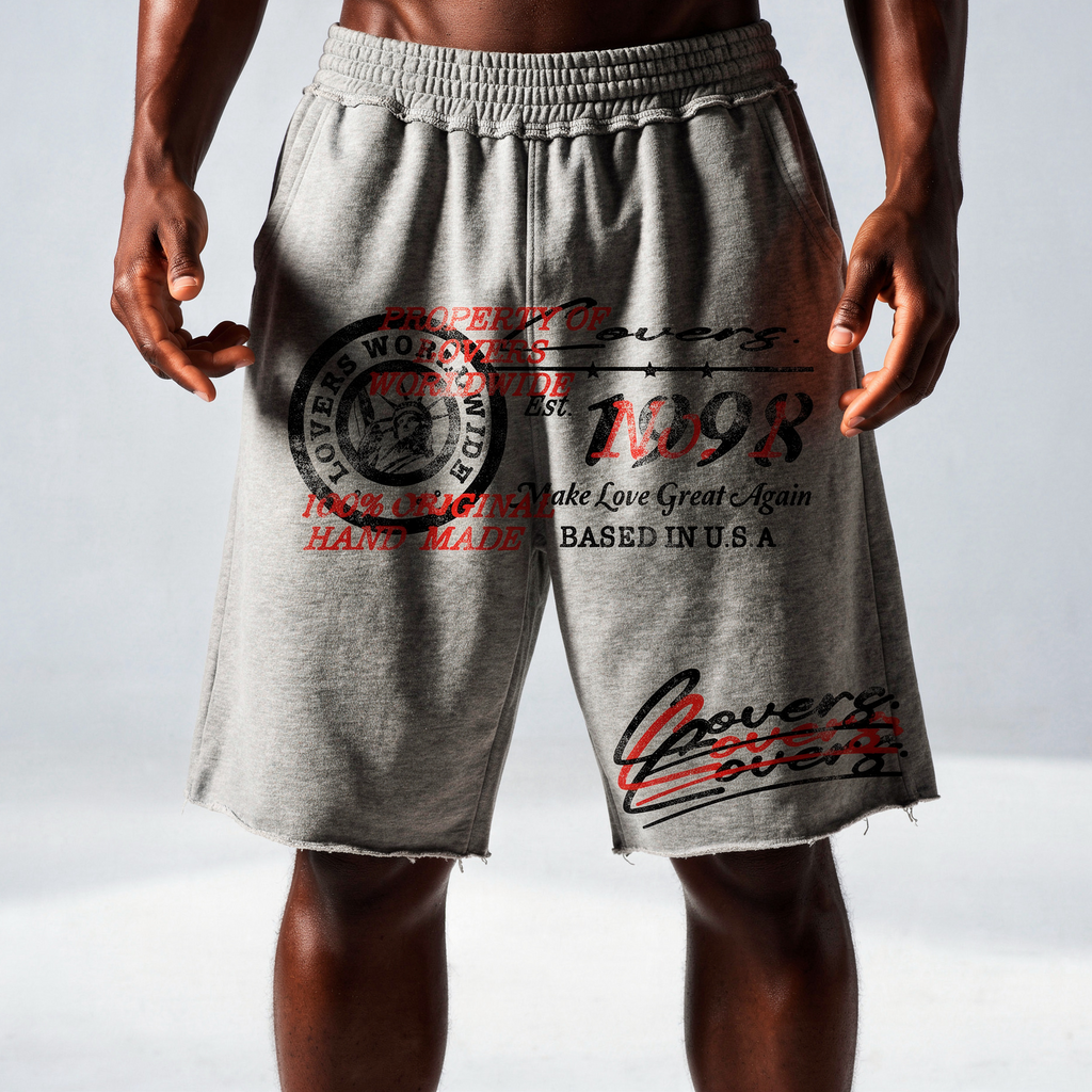 Lovers Worldwide Sweat Shorts